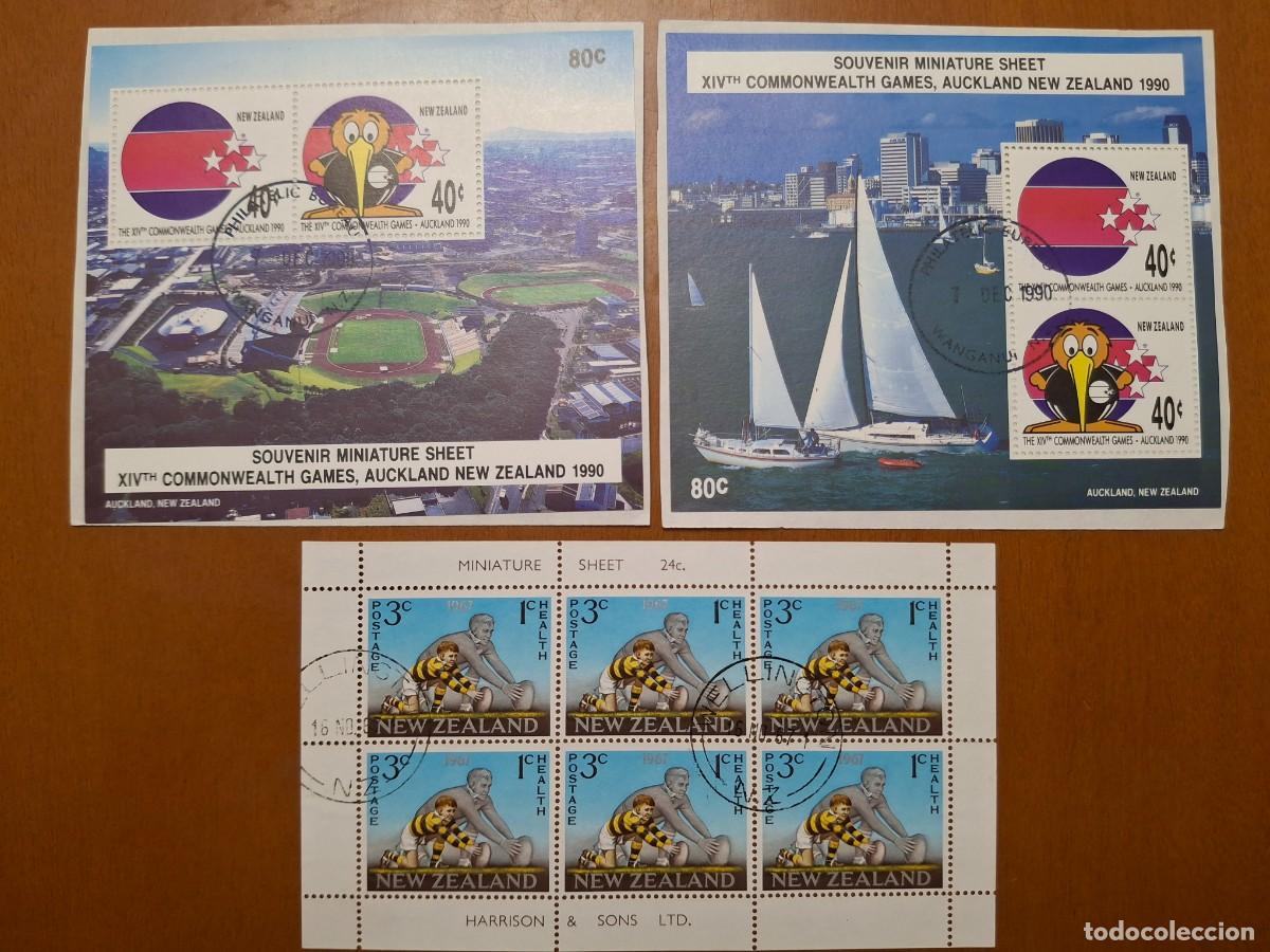 Briefmarken: HB181 HOJITAS BLOQUE de NUEVA ZELANDA en usado ideal para tematicas (leer descripcion)