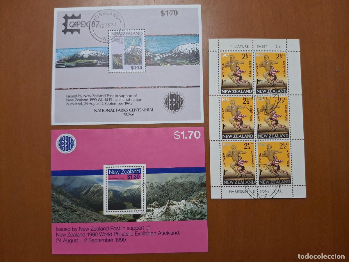 Briefmarken: HB182 HOJITAS BLOQUE de NUEVA ZELANDA en usado ideal para tematicas (leer descripcion)