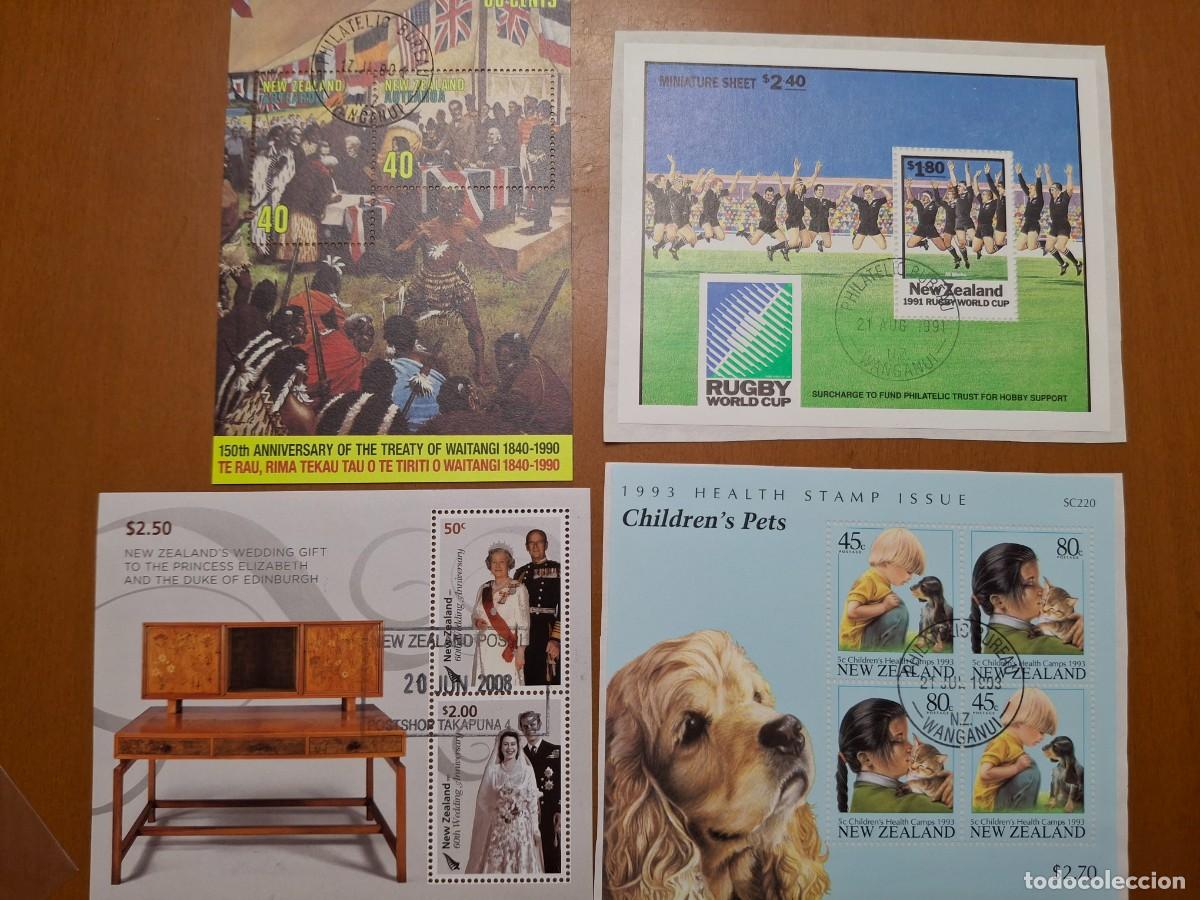 Briefmarken: HB184 HOJITAS BLOQUE de NUEVA ZELANDA en usado ideal para tematicas (leer descripcion)
