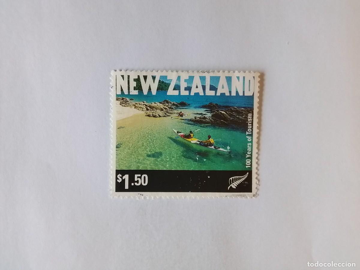 Sellos: A&Ntilde;O 2001 NUEVA ZELANDA SELLO USADO