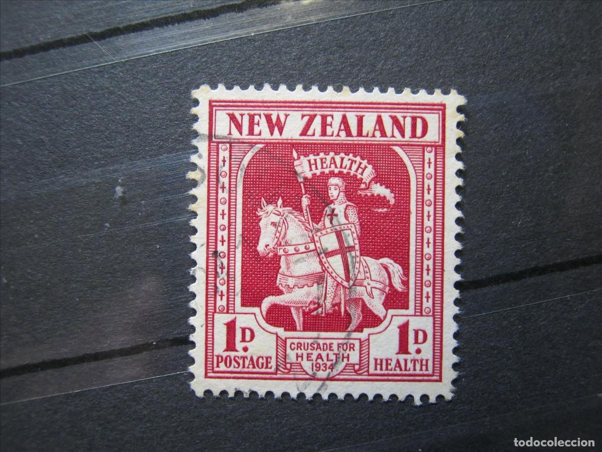 Sellos: NUEVA ZELANDA 1934 SERIE YVERT 192 USADO PERFECTO.