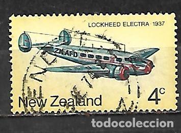 Sellos: 1974: Historia de la aviaci&oacute;n - Lockheed 10 Electra &rdquo;Kauha&rdquo; 1937 (usado)