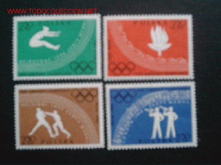 Sellos: JUEGOS OLIMPICOS DE ROMA - Foto 1