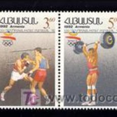 Sellos: ARMENIA 1992 179/82 BARCELONA'92 4V. B-92 I