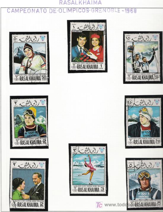 Sellos: SERIE DEL TEMA OLIMPIADAS - Foto 1