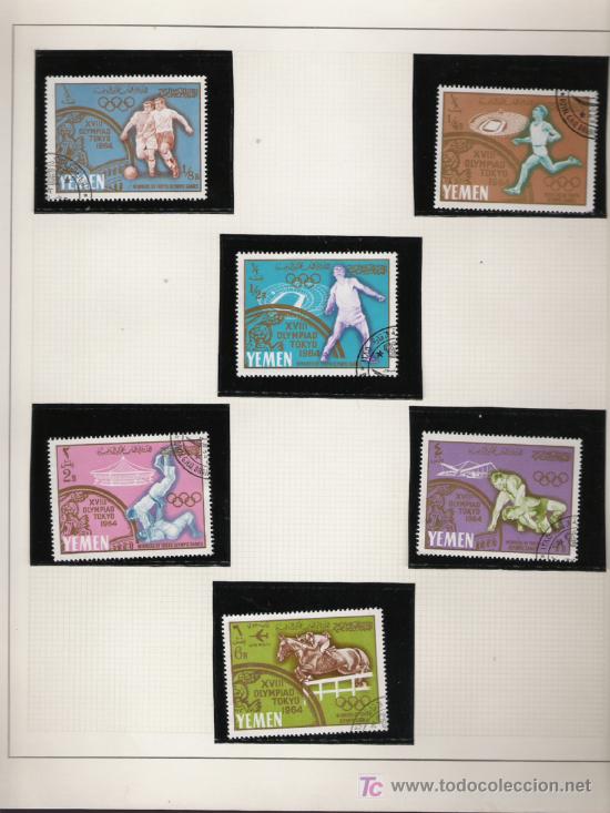 Sellos: SERIE DEL TEMA OLIMPIADAS - Foto 1