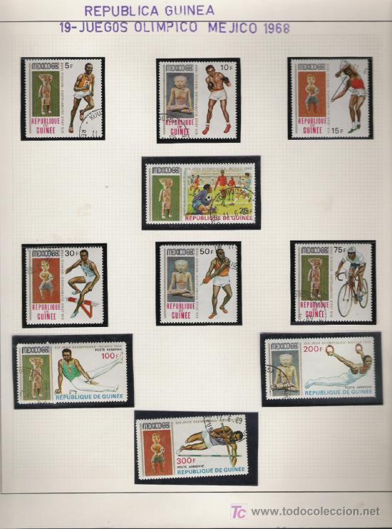 Sellos: SERIE DEL TEMA OLIMPIADAS - Foto 1
