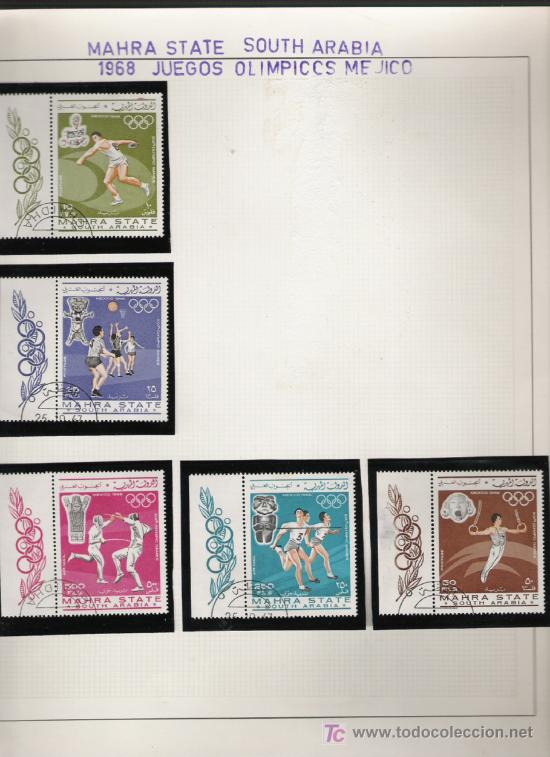 Sellos: SERIE DEL TEMA OLIMPIADAS - Foto 1