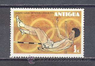 Sellos: ANTIGUA - OLIMPIADAS CANADA 76- NUEVO - Foto 1