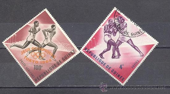 Sellos: REPUBLICA DE GUINEA - OLIMPIADAS - Foto 1