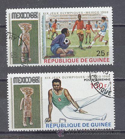 Sellos: REPUBLICA DE GUINEA - OLIMPIADAS - Foto 1