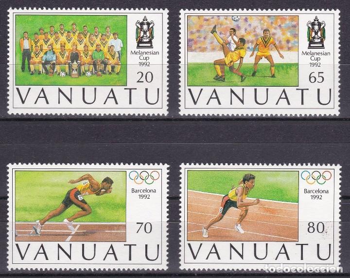 Sellos: VANUATU 1992 - JJOO DE BARCELONA 92 - YVERT N&ordm; 891-894