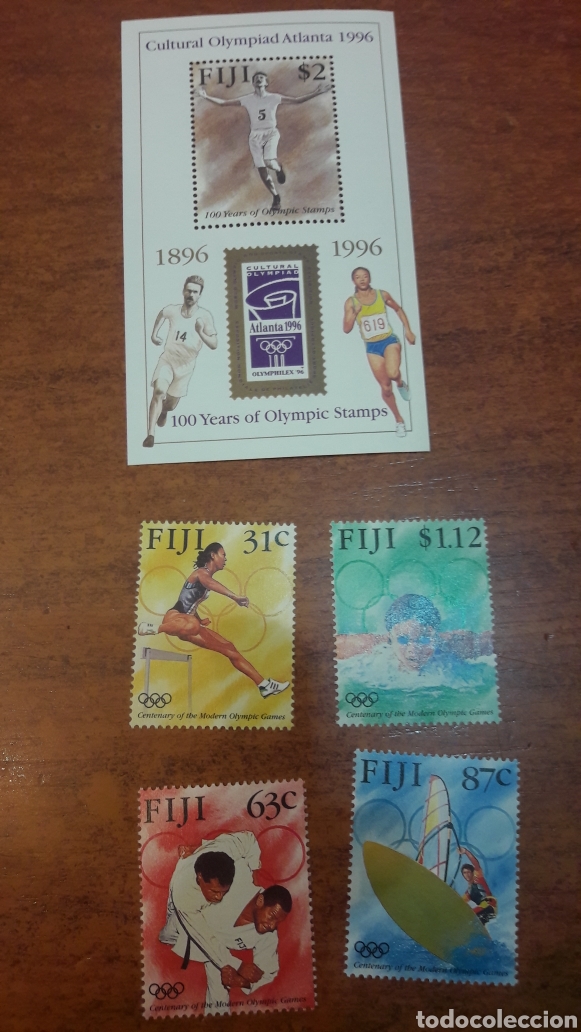 Sellos: Fiji Olimpiadas 1996 - Foto 1