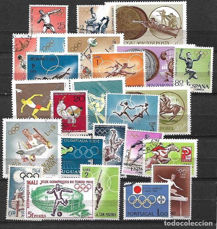 Sellos: olimpiada de tokyo&acute;64 - Foto 1