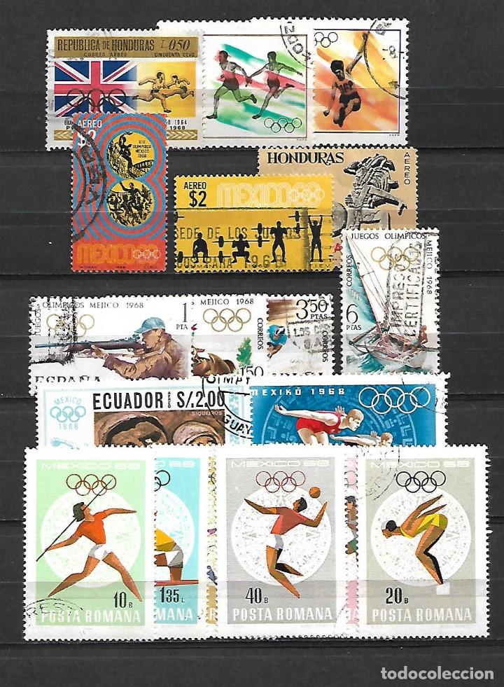Sellos: olimpiada de m&eacute;xico&acute;68 - Foto 1