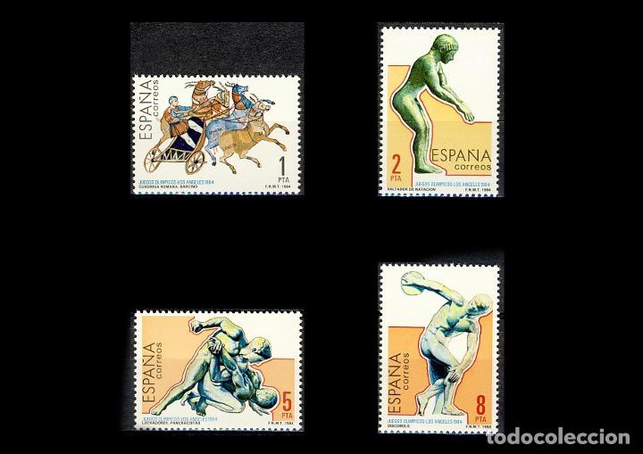 Sellos: ESPA&Atilde;�A. JJ.OO.  DE LOS ANGELES - Foto 1