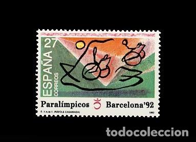 Sellos: ESPA&Atilde;�A. JUEGOS PARALIMPICOS - Foto 1