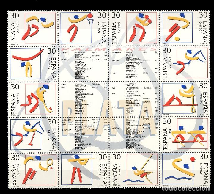 Sellos: ESPA&Atilde;�A. DEPORTES OLIMPICOS DE PLATA - Foto 1