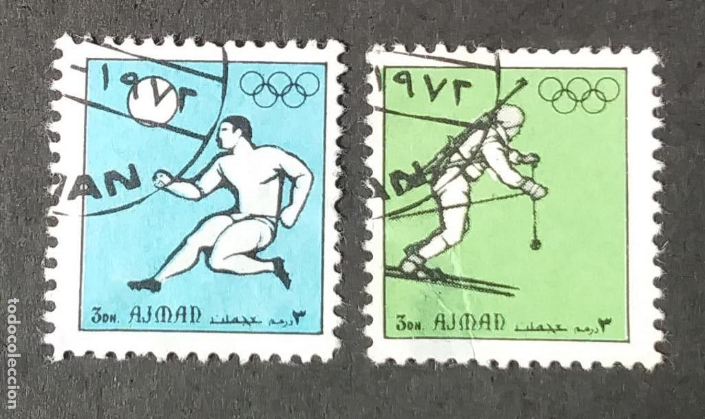 Sellos: 1972 Ajman (E.A.U) Juegos Ol&iacute;mpicos - Foto 1