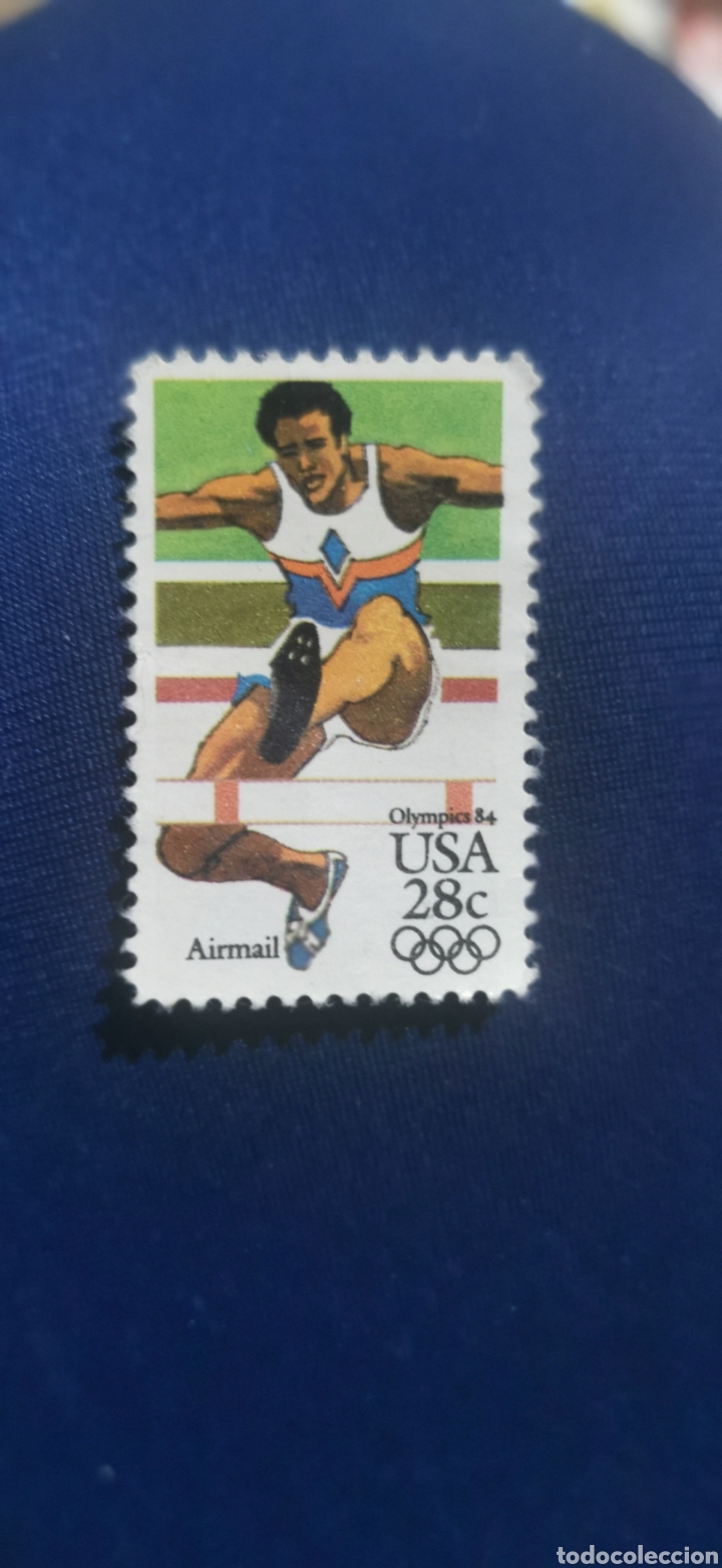 Sellos: Sello usa Olimpiadas 84 - Foto 1