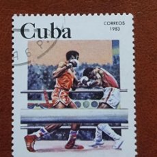 Sellos: SELLO USADO CUBA 1983 - JUEGOS OLIMPICOS LOS ANGELES 84 - BOXEO