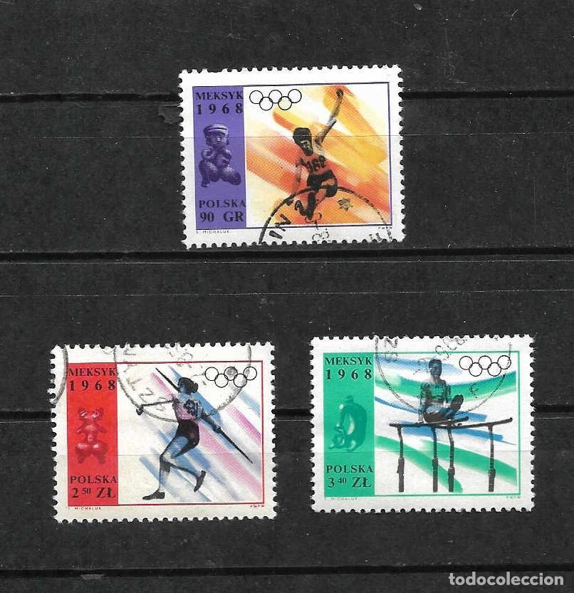 Sellos: Olimpiada de M&eacute;jico&acute;68. Polonia - Foto 1
