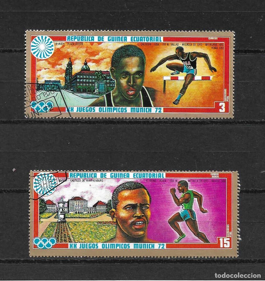 Sellos: Olimpiada de Munich&acute;72 sellos de Guinea Ecuatorial . - Foto 1