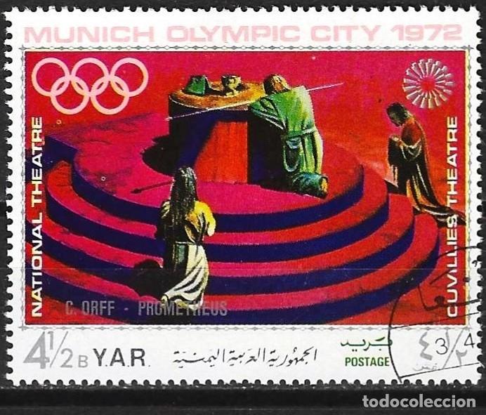 Sellos: Yemen ( Y.A.R. ) 1971 - Mi 1315 - YT 235.E - J.O. de Munich
