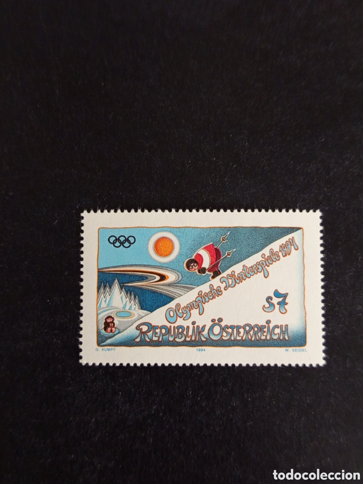Sellos: AUSTRIA, 1994. Deportes: Olimpiadas de Invierno. Noruega. Yvert 1947. Pedido m&iacute;nimo 3 &euro;. Ver fotos .