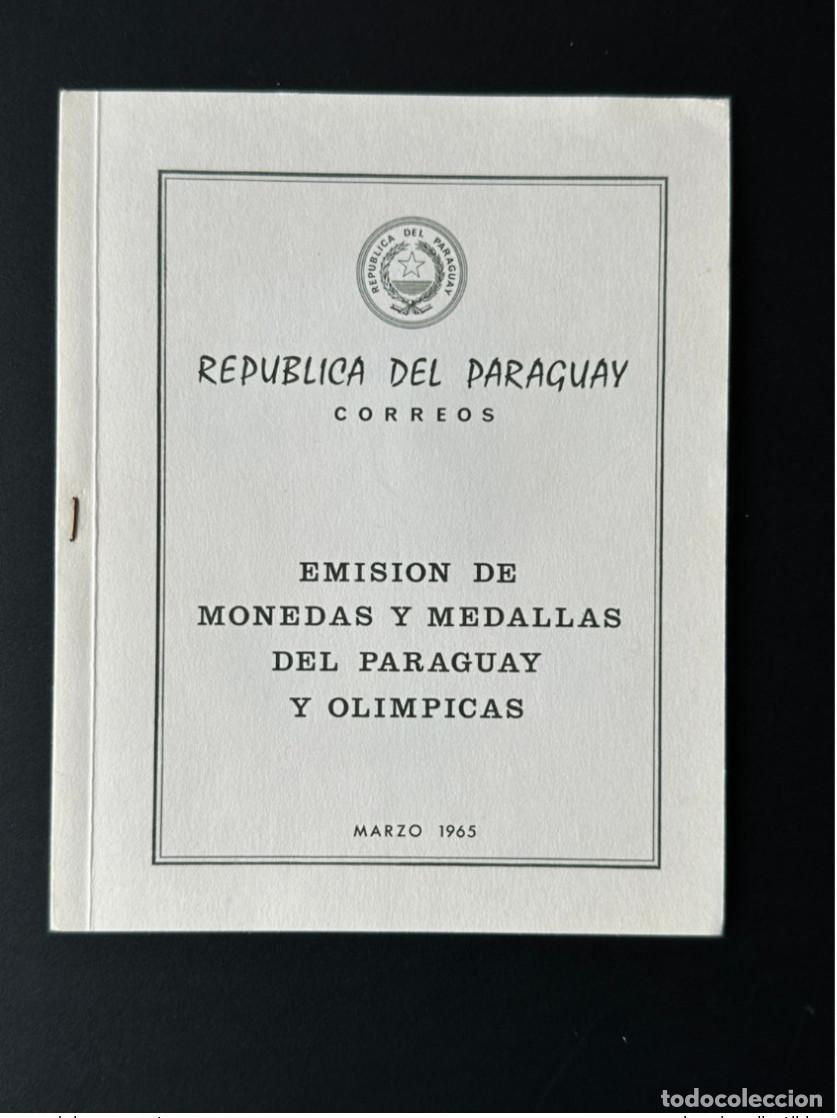 Sellos: Paraguay 1965 Mi. Bl. 68 II IMPERF ND Oro Plata Tokio 1964 JO Coins