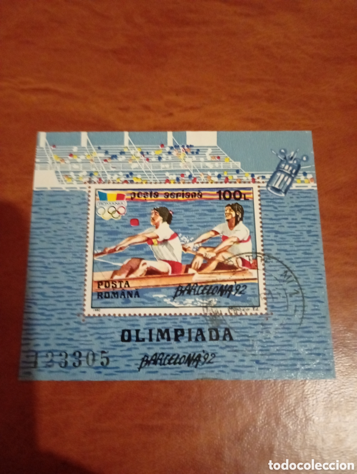 Sellos: RUMANIA 1992 JUEGOS OLIMPICOS BARCELONA -