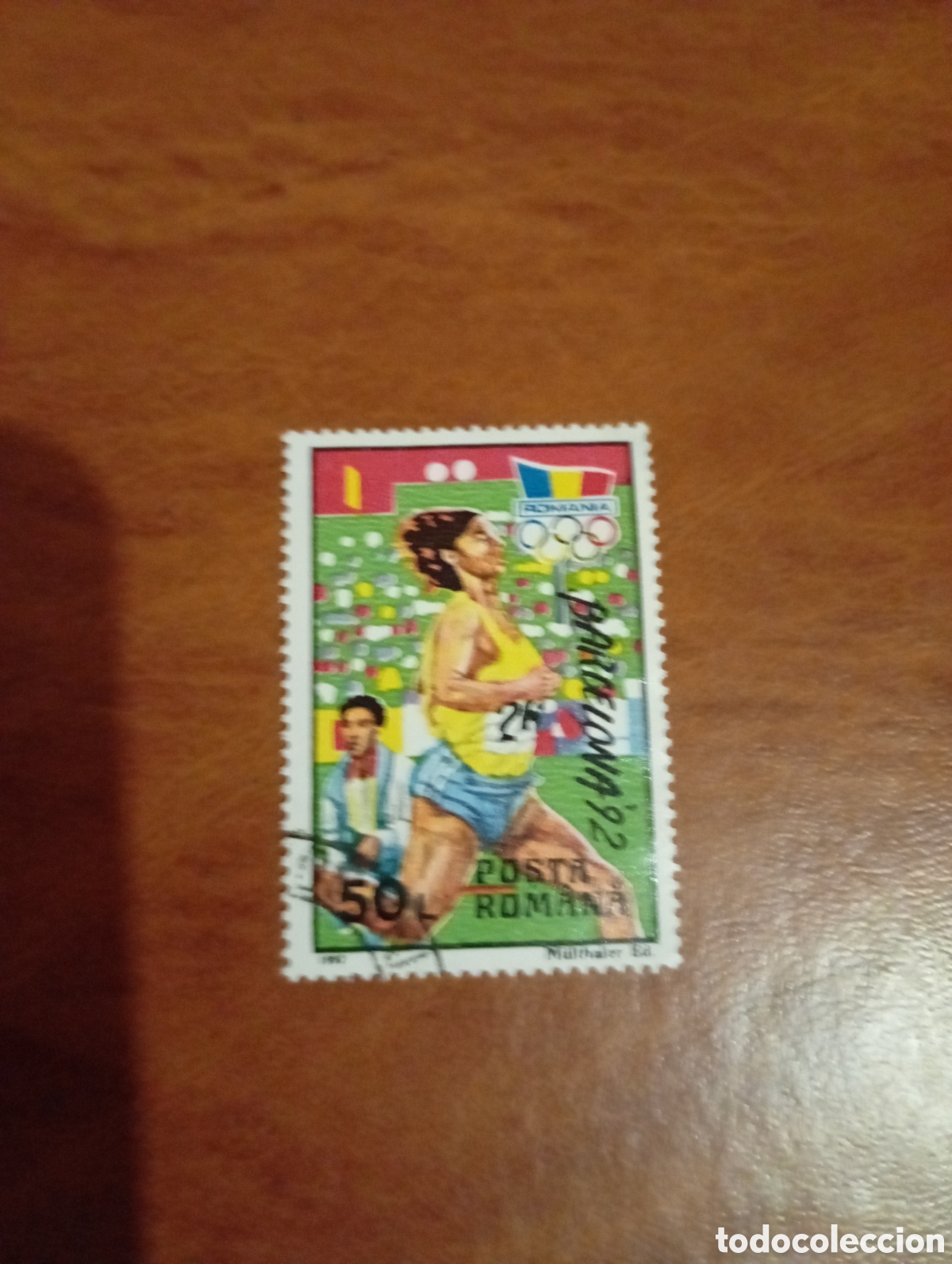 Sellos: RUMANIA 1992 JUEGOS OLIMPICOS BARCELONA -