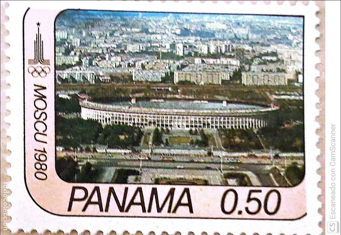 Stamps: Panam&aacute;. 621 Juegos Ol&iacute;mpicos de Mosc&uacute;: 1980 Sellos nuevos y numeraci&oacute;n Yvert