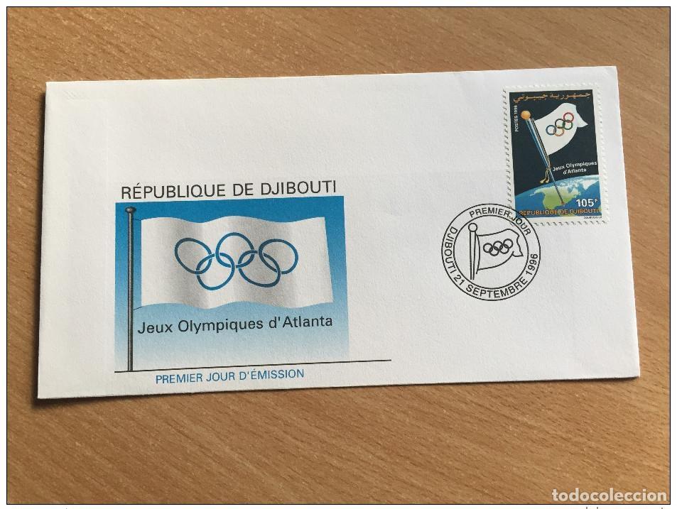 Sellos: Juegos Ol&iacute;mpicos de la FDC Djibouti 1996 Atlanta Mi. 624 &iexcl;&iexcl;RARO!!