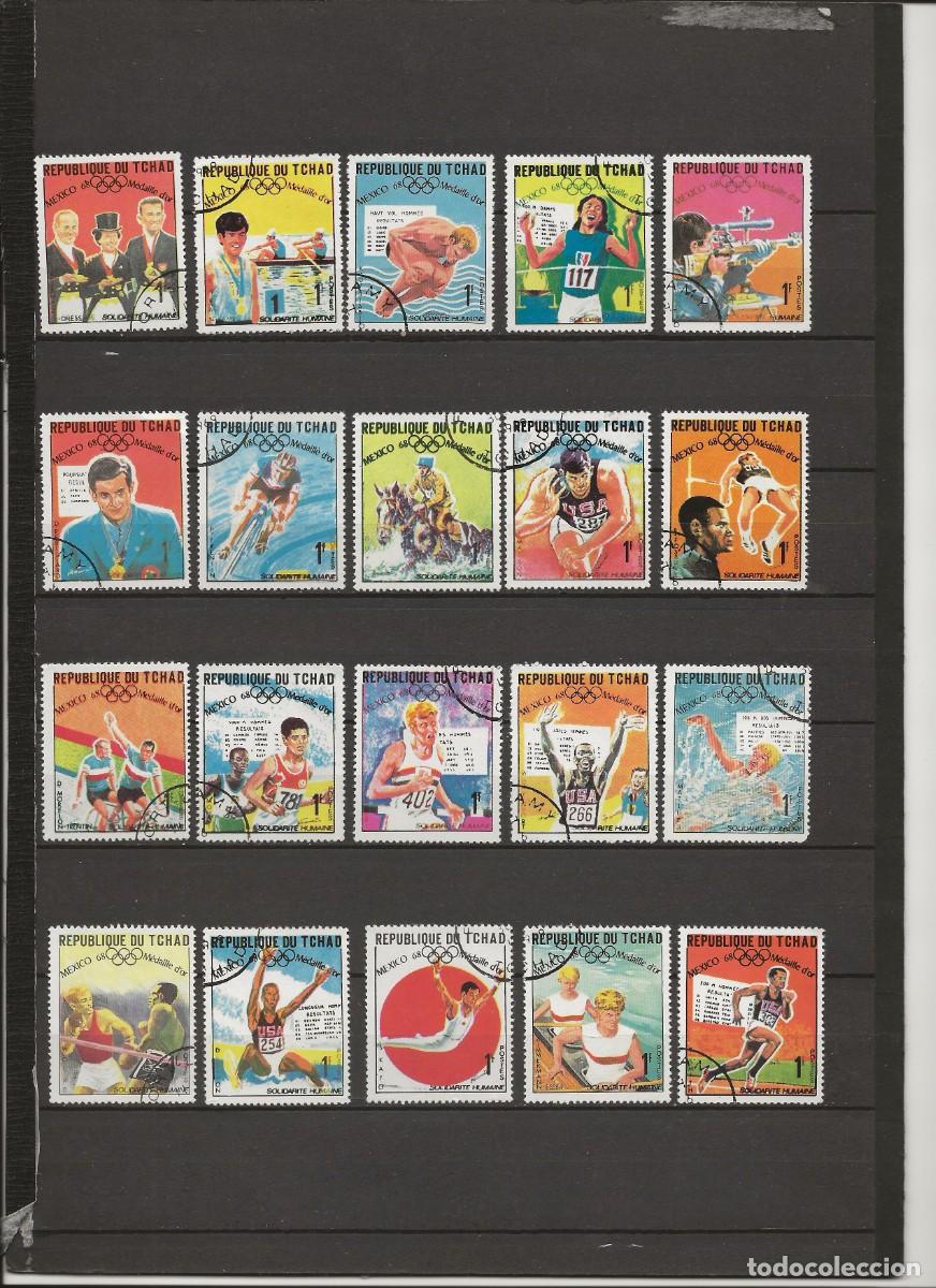 Sellos: JEUX OLYMPIQUES - MEXICO 1968 - EMISSION DU TCHAD