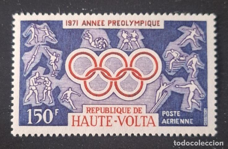 Sellos: Alto Volta 1971 Mi. 332 A&ntilde;o Preol&iacute;mpico Juegos Ol&iacute;mpicos deportes