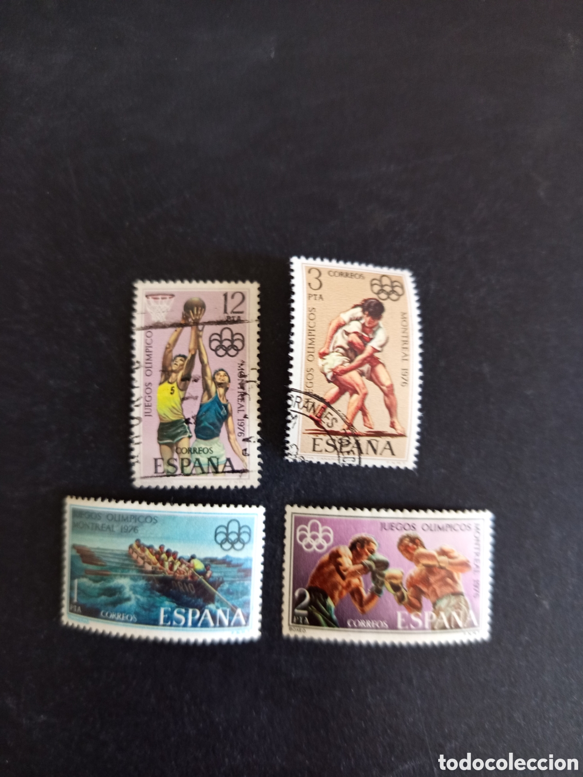 Sellos: Espa&ntilde;a, 1976. Olimpiada Montreal. Edifil 2340/3. Pedido m&iacute;nimo 3 &euro;. Ver fotos .