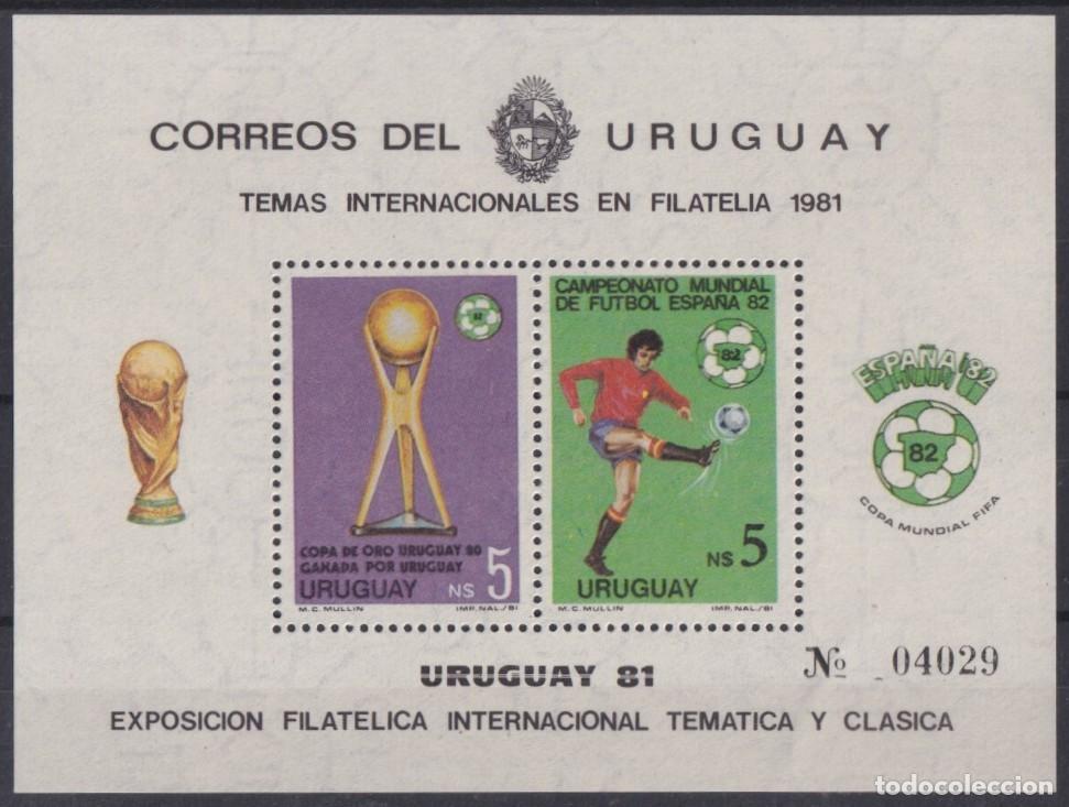 Selos: F-EX64280 URUGUAY MNH 1982 CHAMPIONSHIP SOCCER FOOTBALL.