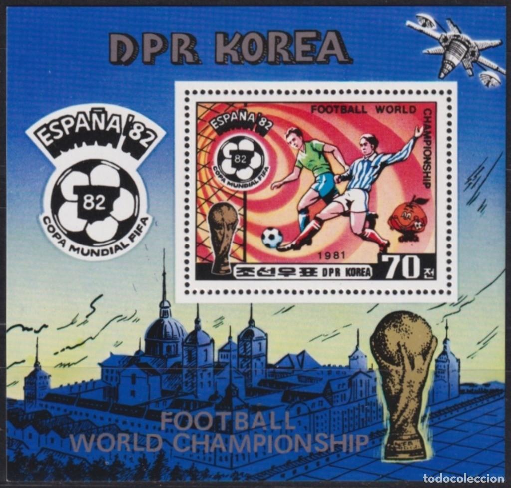 Timbres: F-EX64253 KOREA MNH 1981 WORLD CHAMPIONSHIP SOCCER FOOTBALL.