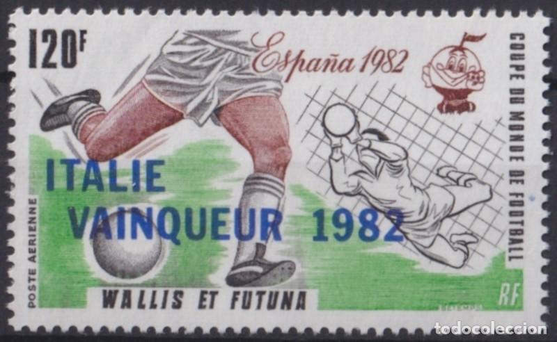 Francobolli: F-EX64576 WALLIS ET FUTUNA MNH 1982 WORD CHAMPIONSHIP SOCCER FOOTBALL OVERPRINT.