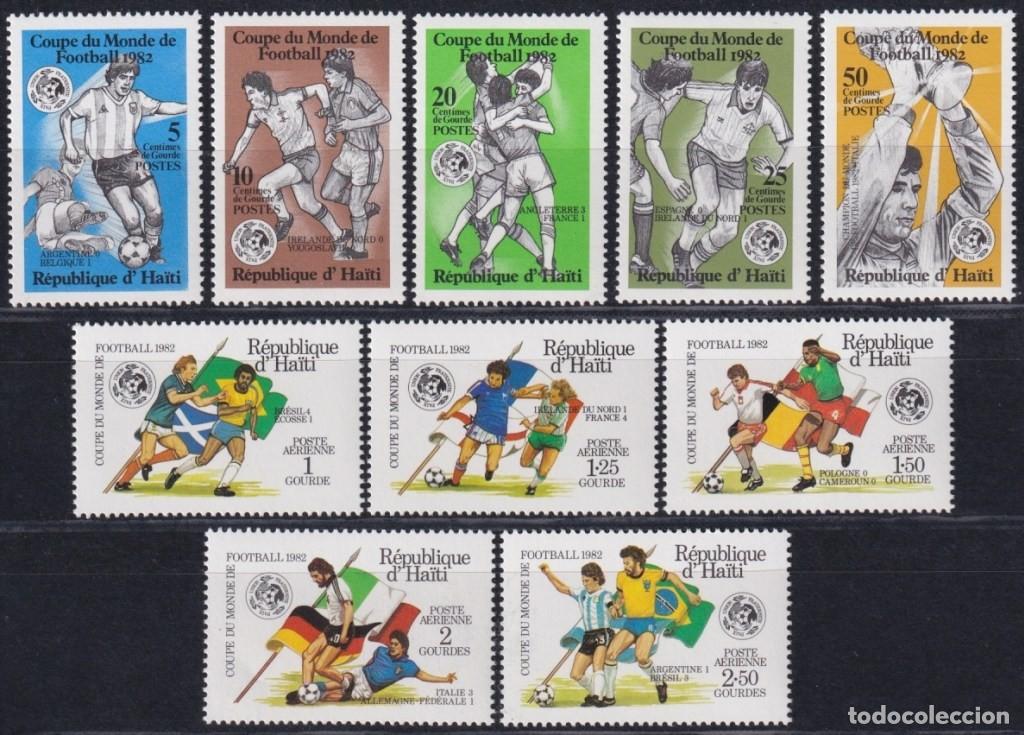 Sellos: F-EX63640 HAITI MNH 1982 WORLD CHAMPIONSHIP SOCCER FOOTBALL.