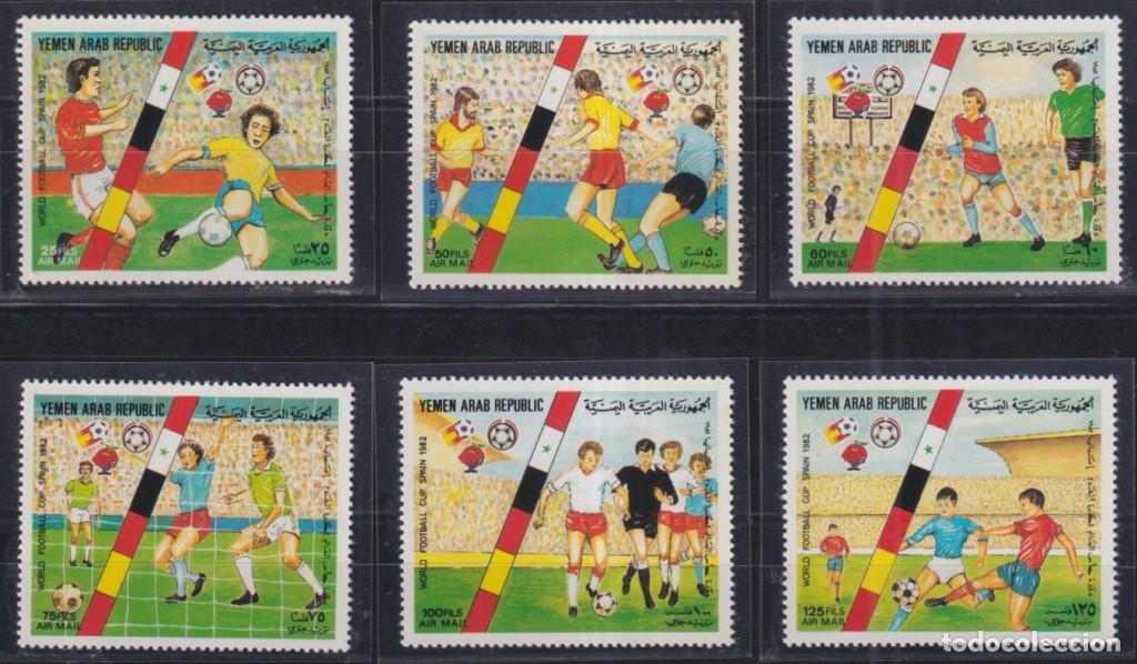 Timbres: F-EX65871 YEMEN MNH 1982 CHAMPIONSHIP SOCCER FOOTBALL.