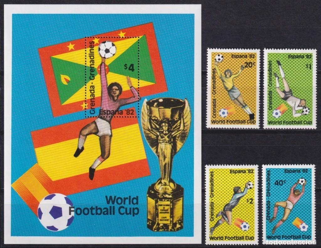 Timbres: F-EX65883 GRENADA & GRENADINES MNH 1982 SPAIN SOCCER FUTBOL CHAMPIONSHIP.