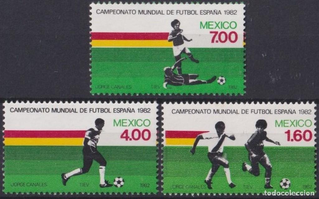Timbres: F-EX65884 MEXICO MNH 1982 SPAIN SOCCER FOOTBALL WORLD CHAMPIONSHIP.