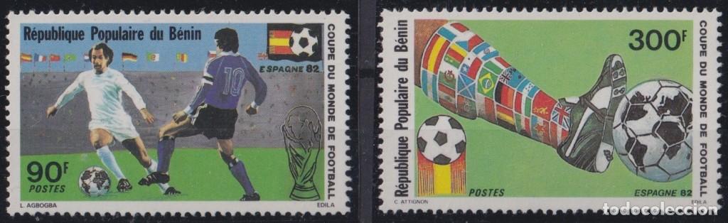 Francobolli: F-EX65903 BENIN MNH 1982 WORLD CHAMPIONSHIP SOCCER FOOTBALL.