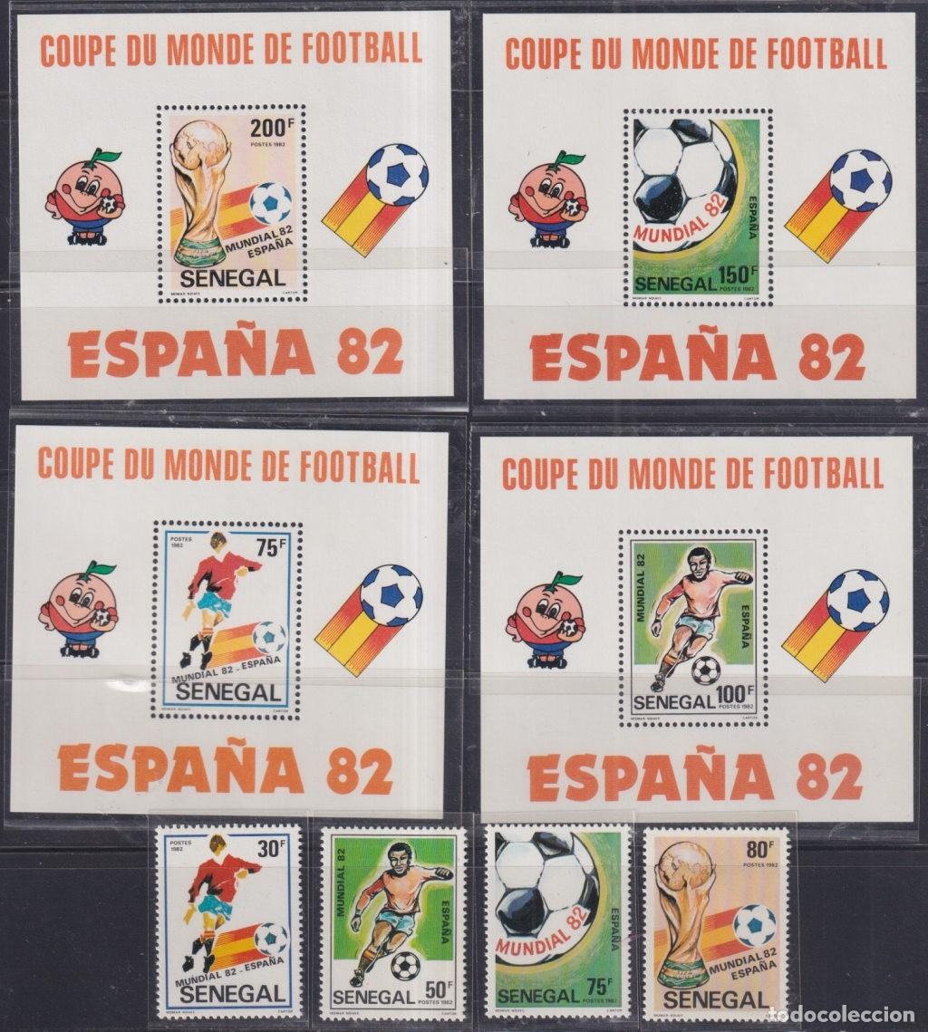 Briefmarken: F-EX64277 SENEGAL MNH 1982 CHAMPIONSHIP SOCCER FOOTBALL.