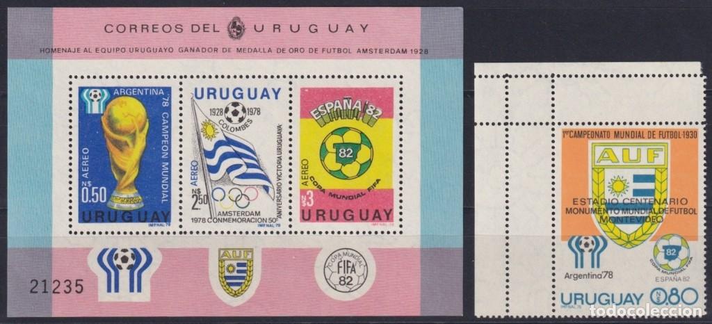 Briefmarken: F-EX64251 URUGUAY MNH 1979 WORLD CHAMPIONSHIP SOCCER FOOTBALL.