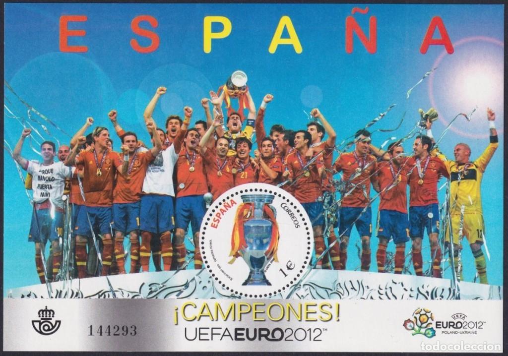 Francobolli: F-EX63651 ESPA&Ntilde;A SPAIN MNH 2011 SOCCER UEFA CHAMPIONS CUP EURO2012 FOOTBALL.