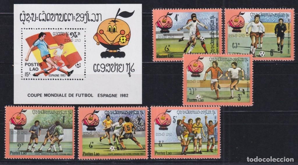 Sellos: F-EX65876 LAOS MNH 1982 CHAMPIONSHIP SOCCER FOOTBALL.