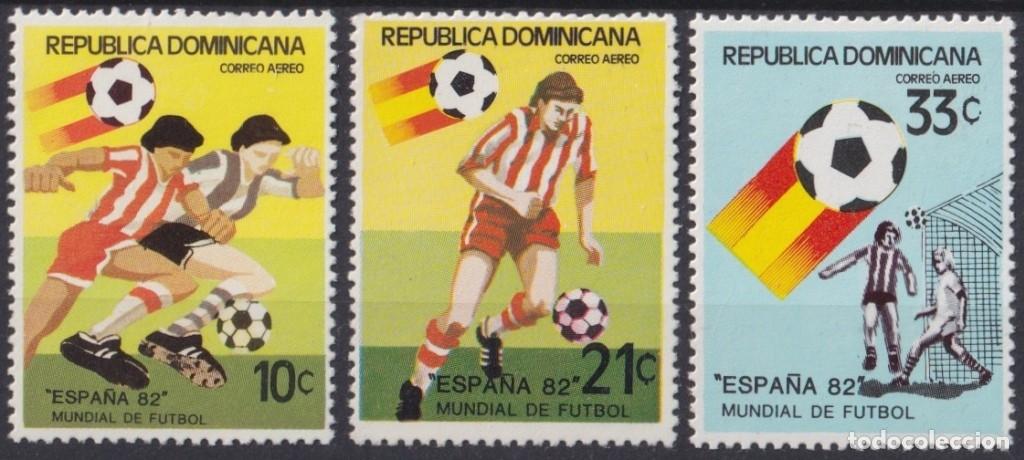 Sellos: F-EX65887 DOMINICANA REP MNH 1982 WORD CHAMPIONSHIP SOCCER FOOTBALL$.